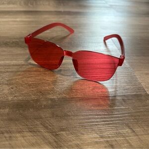 Red sunglasses
